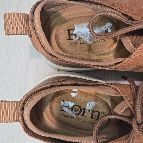 Born Men\'s Maddox Brown Leather Oxford Sneakers Casual Shoes Boots Sz 11M main image 4